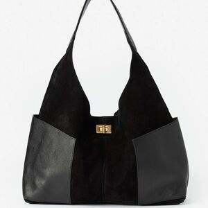 J. McLaughlin letitia Suede Hobo Bag